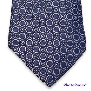 Ted Baker London Blue Circle Pattern Tie